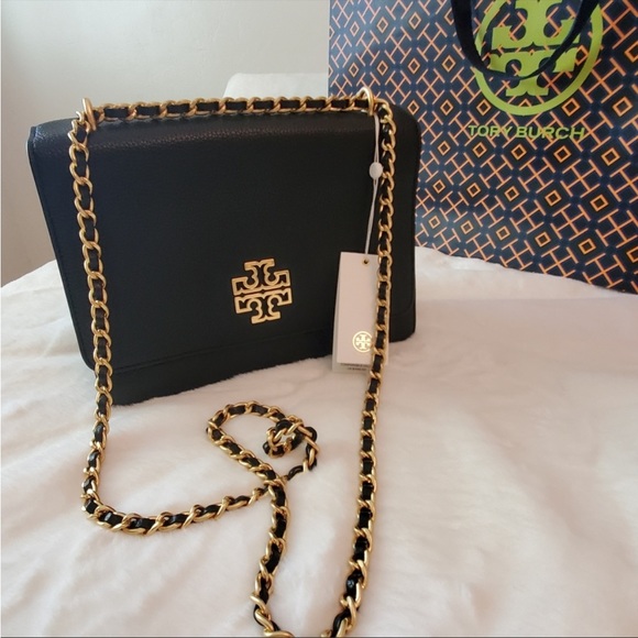 TORY BURCH BLACK PURSE - Picture 2 of 5